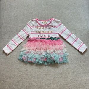 Matilda Jane Tulle Rainbow Tunic “You are made of Magic”